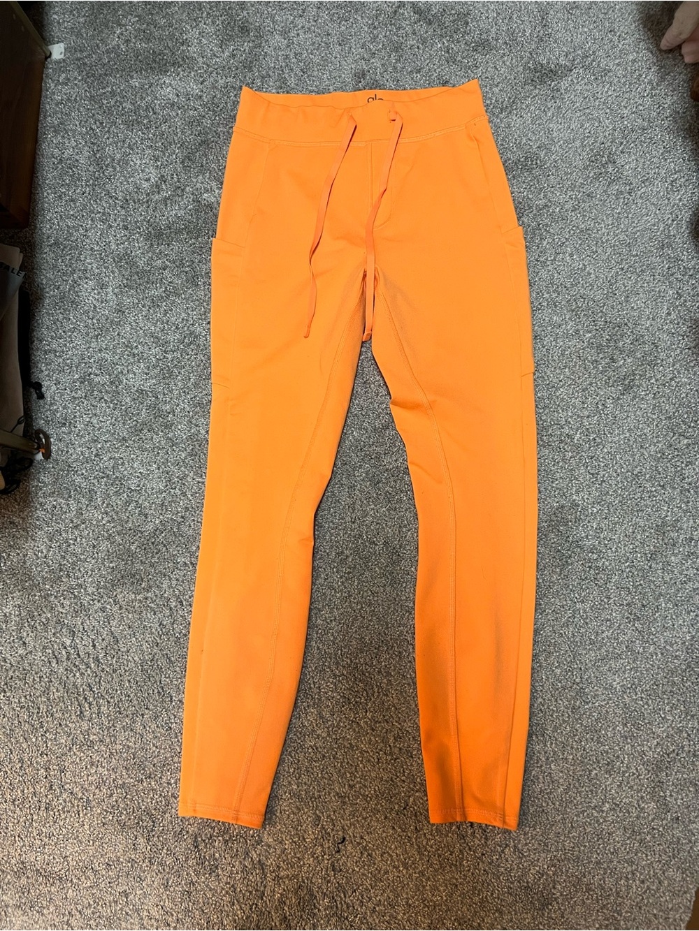 Alo Yoga Orange Athletic Pants XS